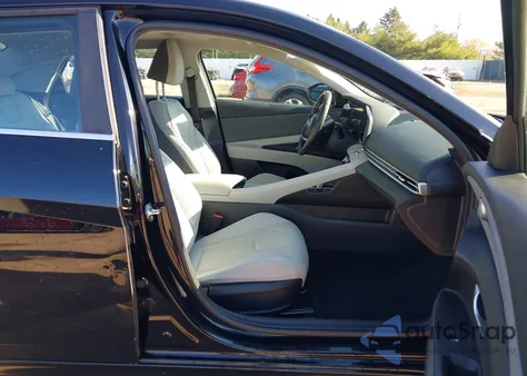 2023 Hyundai Elantra Hybrid Limited from USA, damaged, VIN KMHLN4AJ5PU090449